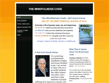 Tablet Screenshot of mindfulnesscode.com